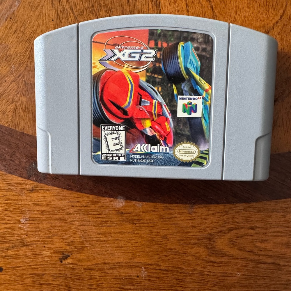 XG2 Nintendo 64 Game - Gray